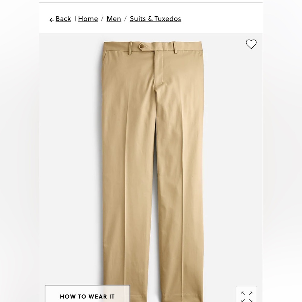 chino bowery dress pant
